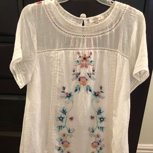 Umgee short sleeve top, XL
